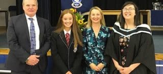 Lydia Scoops Stranmillis/ GTCNI Prize