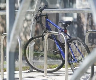 Stranmillis College bike rack