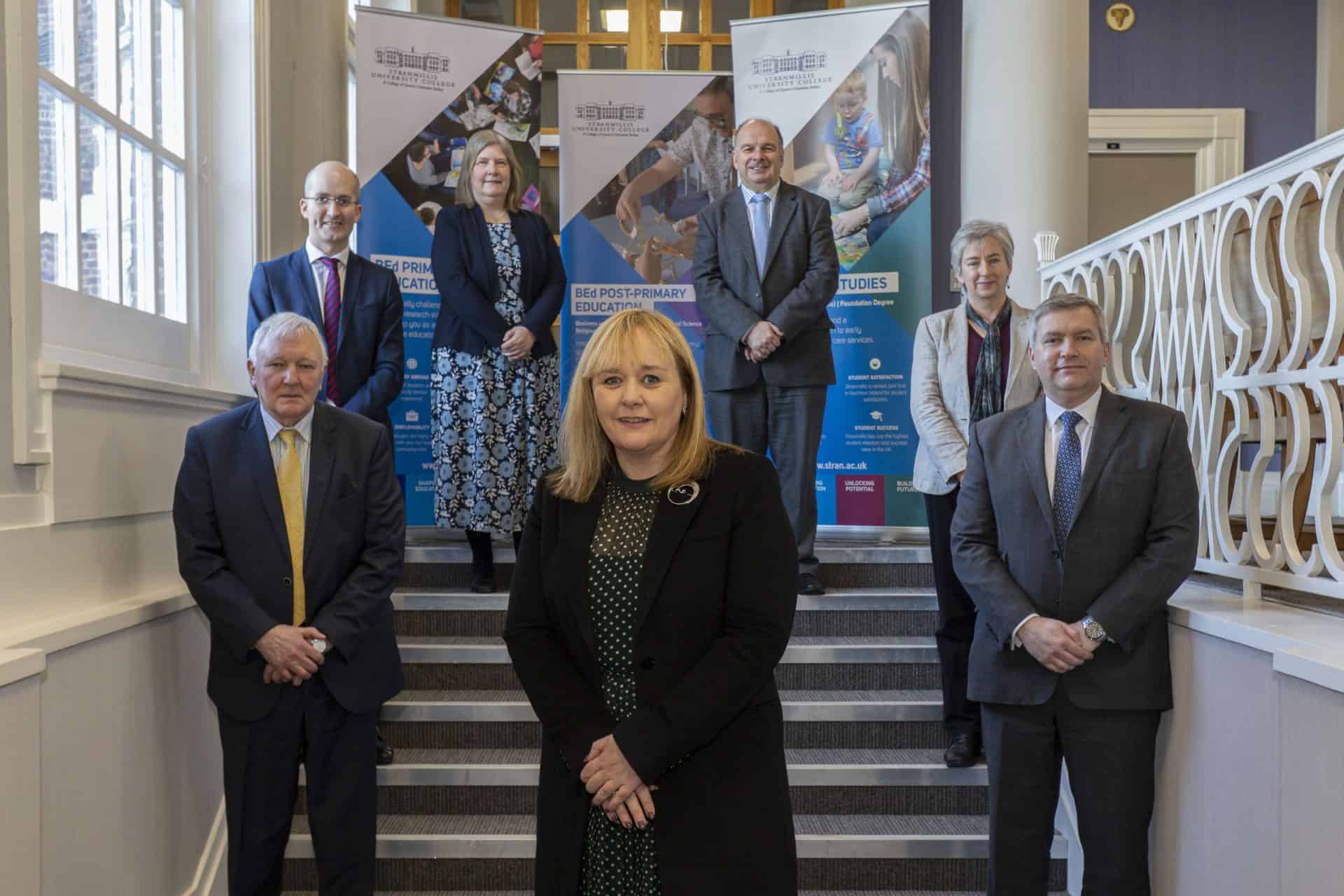 Minister for Education Visits Stranmillis