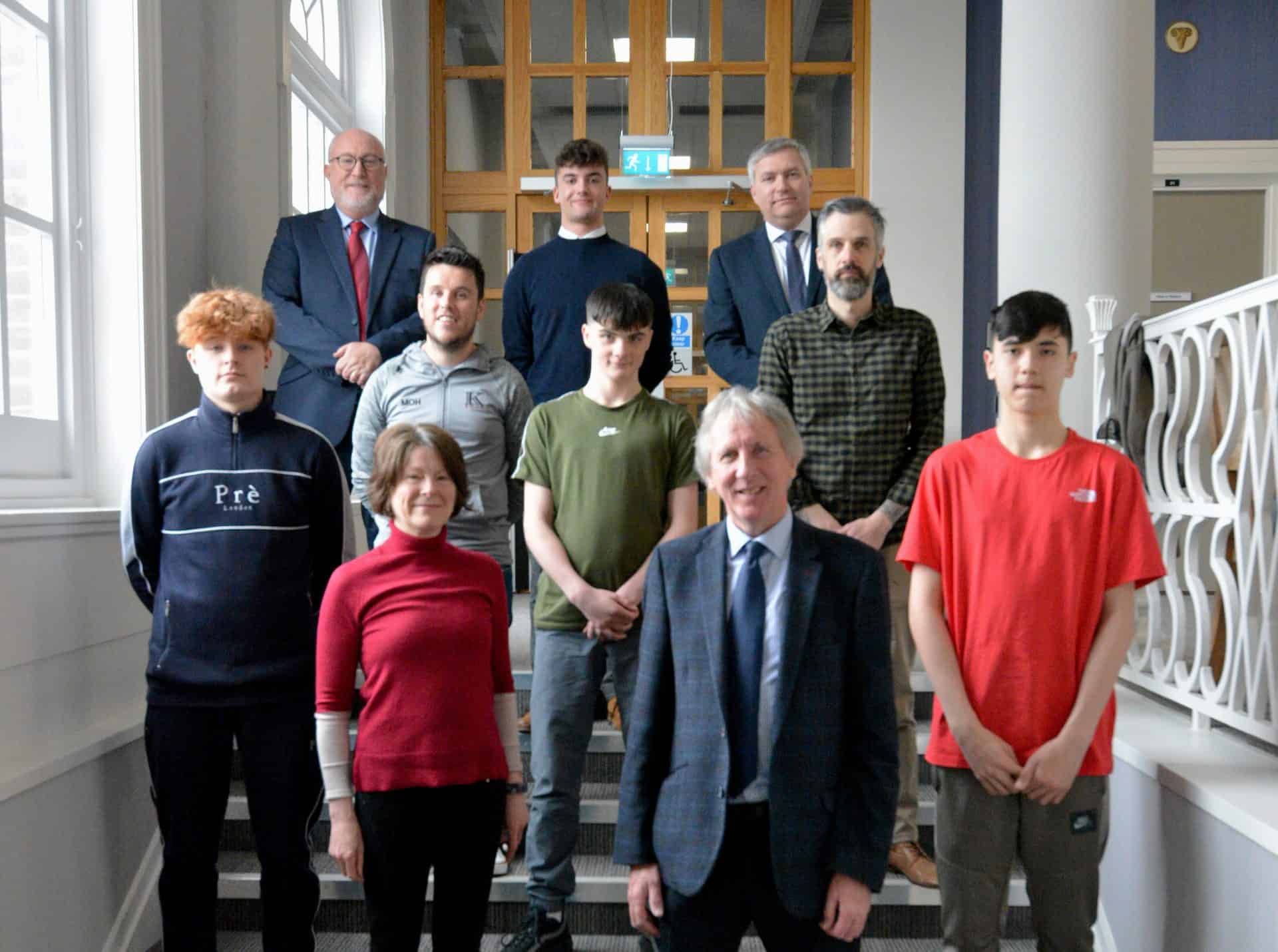 Lough Road Learning Centre students coding for success