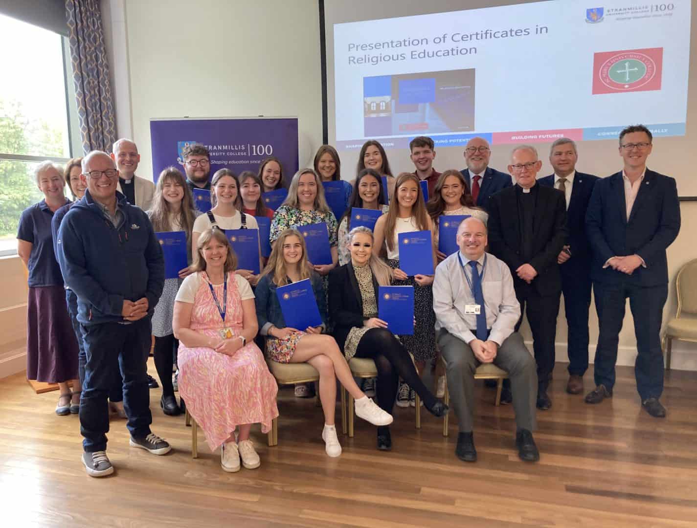 RE Certificates presented to Centenary Cohort