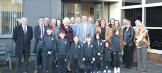 Dr Melanie McKee launches ‘Active Schools’ pilot programme at Fort Hill Integrated Primary School