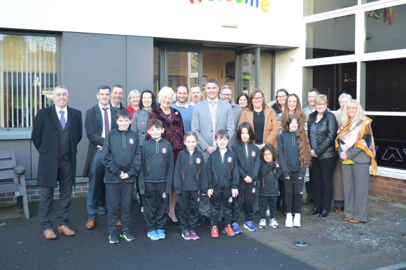 Dr Melanie McKee launches ‘Active Schools’ pilot programme at Fort Hill Integrated Primary School