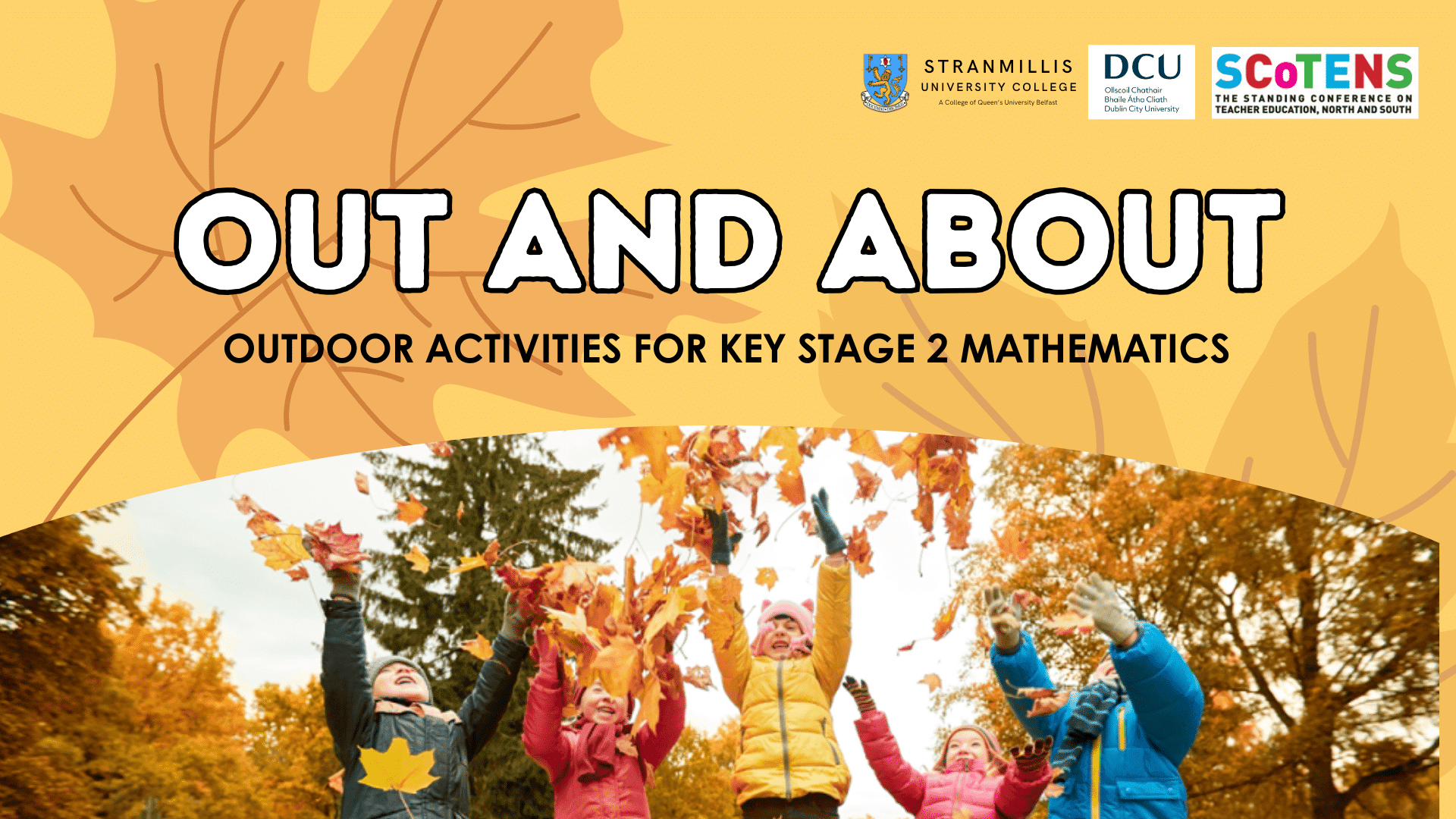 Time to get ‘Out and About’ with new outdoor maths resource