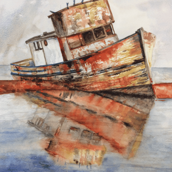 AHC556 Painting in Watercolour and Mixed Media Winter - Image 3