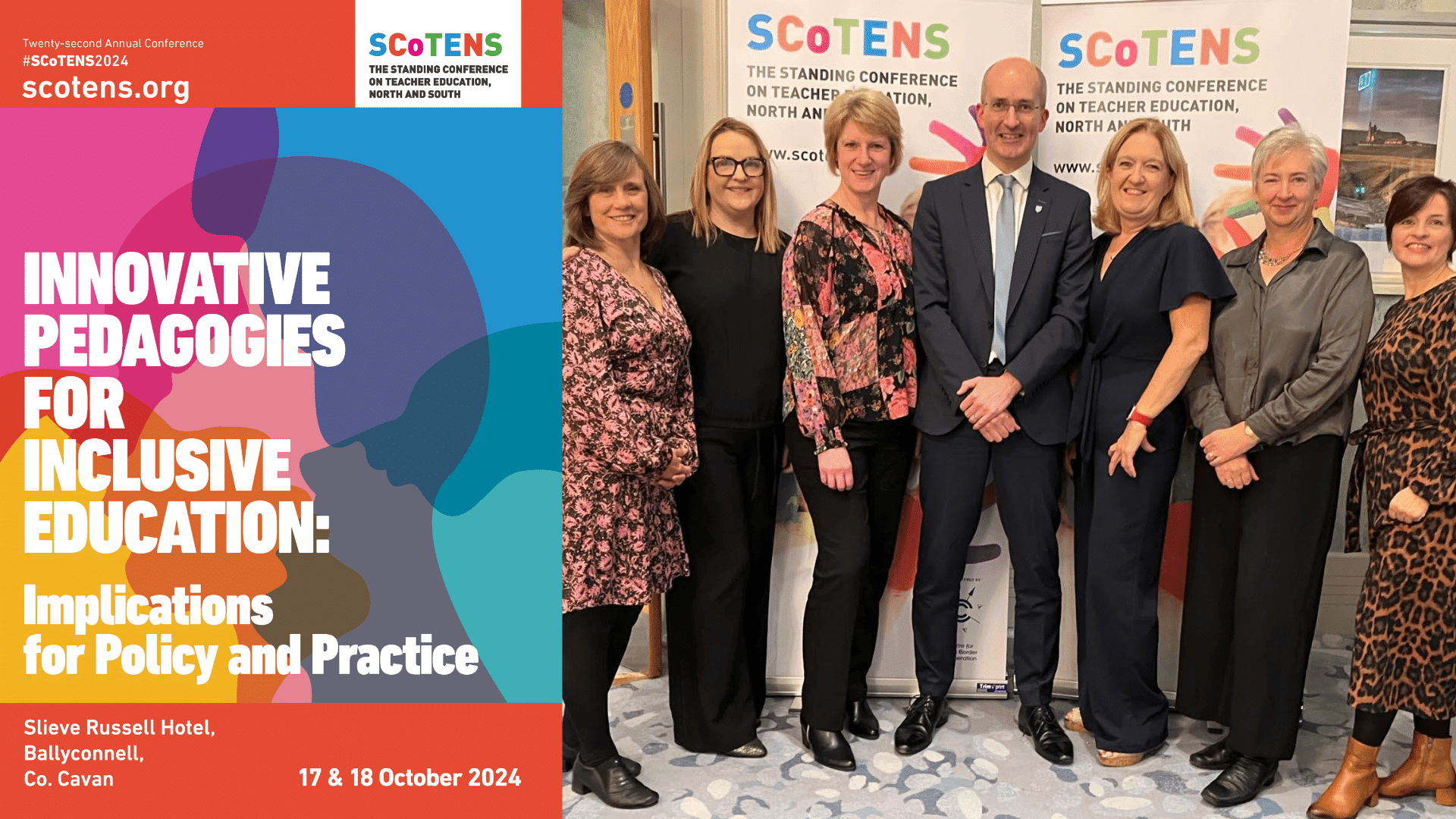 Stran at SCoTENS 2024: research launched at all-Ireland teacher education conference
