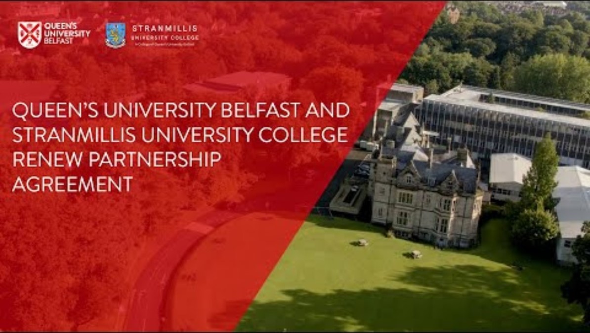 Queen’s and Stranmillis renew century-long partnership to enhance education in Northern Ireland
